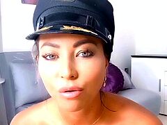 Tantalizing Busty Babe Goes Solo and Masturbates