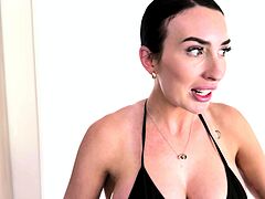 Leann amateur beautiful brunette with big boobs