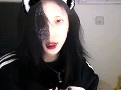 Emo Teen Becka Solo Webcam Masturbation Porn